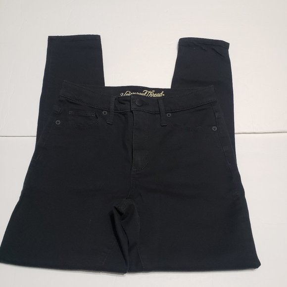 Universal Thread Denim - Universal Thread Black High Rise Skinny Denim Jeans